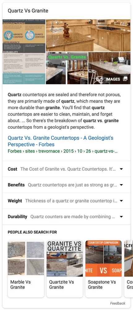 Digital Marketing in 2019: Expanded featured snippets